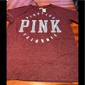 Dark Purple Victoria Secret Pink Shirt